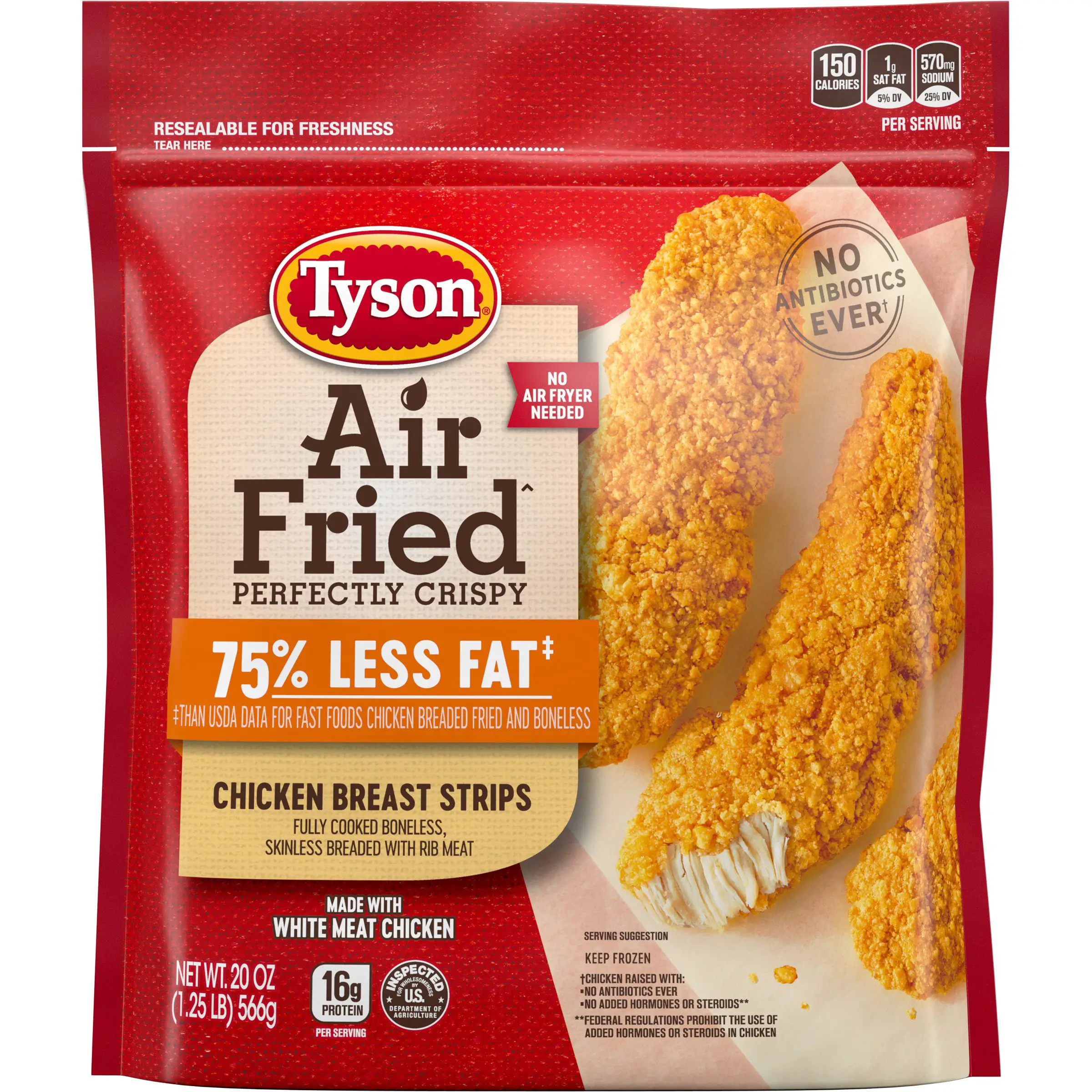 Tyson Air Fried Chicken Strips