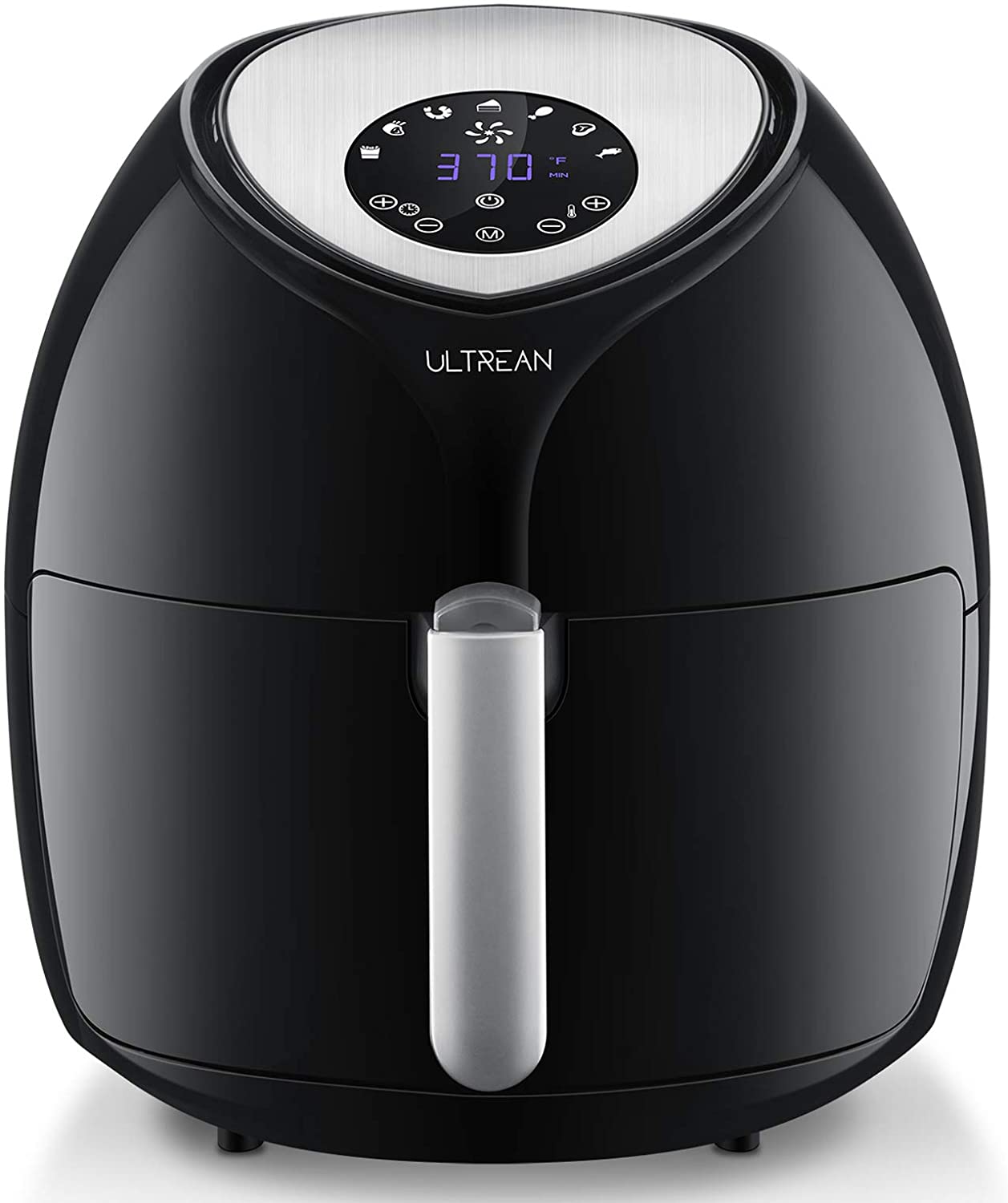 Ultrean 6 Quart Air Fryer, Large Family Size Electric Hot ...