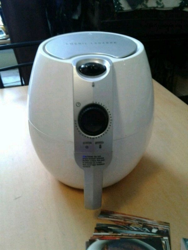 Used Emaril Lagasse air fryer pro &  new cookbook for sale ...
