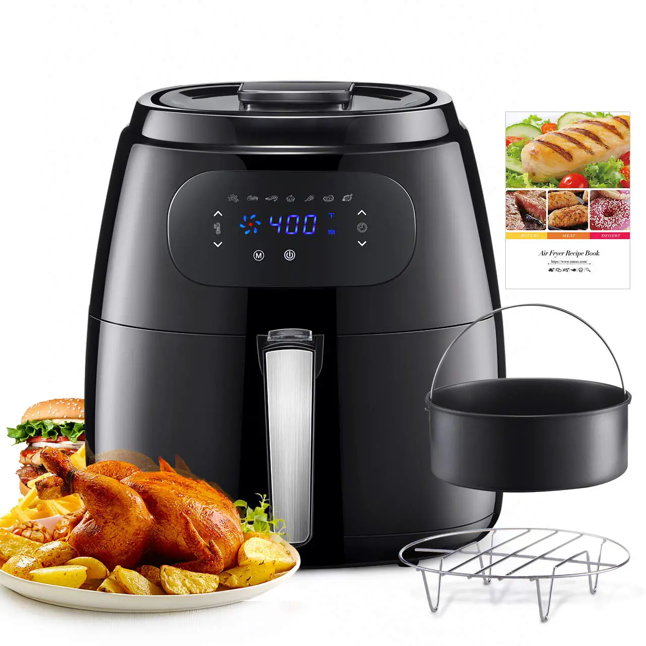 Which Is The Best Air Fryer Large Capacity 8 Qt